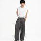 Pleated Sweatpants - Graphite - G R A Y E