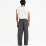 Pleated Sweatpants - Graphite - G R A Y E