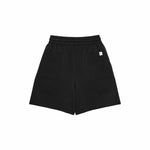 Pleated Sweatshorts - Black - G R A Y E