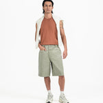 Pocket Denim Shorts - G R A Y E