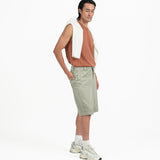 Pocket Denim Shorts - G R A Y E