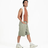 Pocket Denim Shorts - G R A Y E