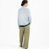 [PRE - ORDER] All - Season Knitted Polo - Mist Blue - G R A Y E