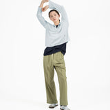 [PRE - ORDER] All - Season Knitted Polo - Mist Blue - G R A Y E