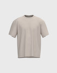 Cupro Signature Tee - Stone