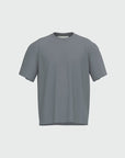 Cupro Signature Tee - Light Slate Gray