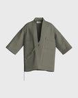 Stark Kimono Coat - Artichoke