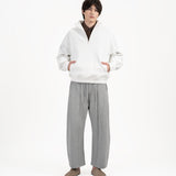 Quarter Zip Pullover - White - G R A Y E