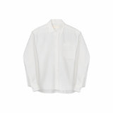 Raw Edge Linen Shirt - G R A Y E