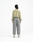 Relaxed Elasticated Pants 2.0 - Gray - G R A Y E