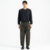 Relaxed Elasticated Pants 2.0 - Olive - G R A Y E