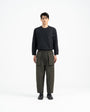 Relaxed Elasticated Pants 2.0 - Olive - G R A Y E