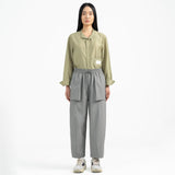 Relaxed Elasticated Trousers 2.0 - Gray - G R A Y E