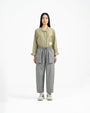 Relaxed Elasticated Trousers 2.0 - Gray - G R A Y E