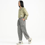 Relaxed Elasticated Trousers 2.0 - Gray - G R A Y E