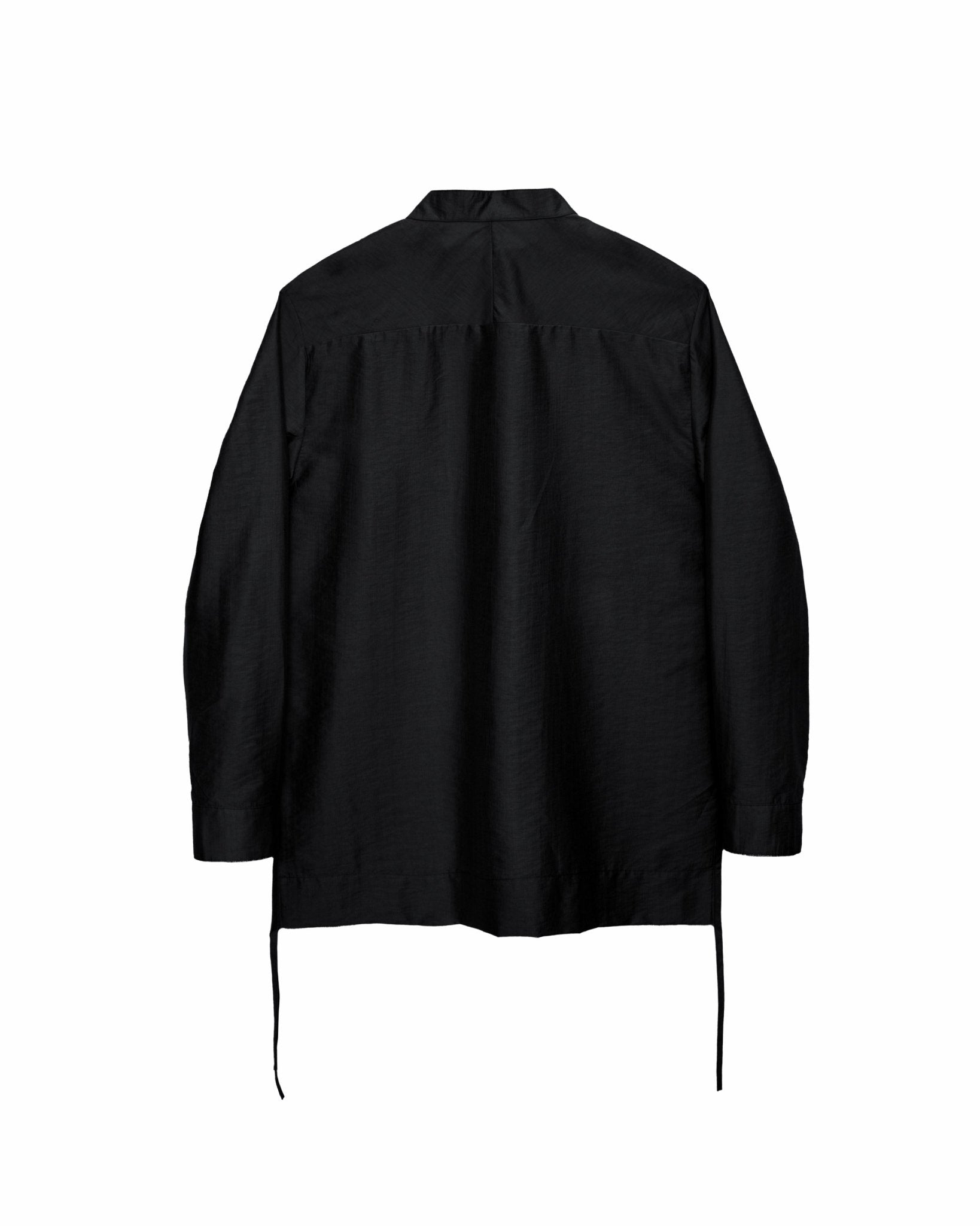 Reversible Binding Shirt - Black - G R A Y E