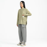 Reversible Binding Shirt - Pear - G R A Y E