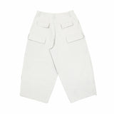 Multi-Pocket Ripstop Pants - White