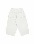 Multi-Pocket Ripstop Pants - White