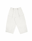 Multi-Pocket Ripstop Pants - White