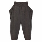 Sash Wrap Trousers - Brown - G R A Y E