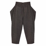 Sash Wrap Trousers - Brown - G R A Y E