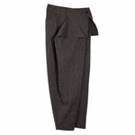 Sash Wrap Trousers - Brown - G R A Y E