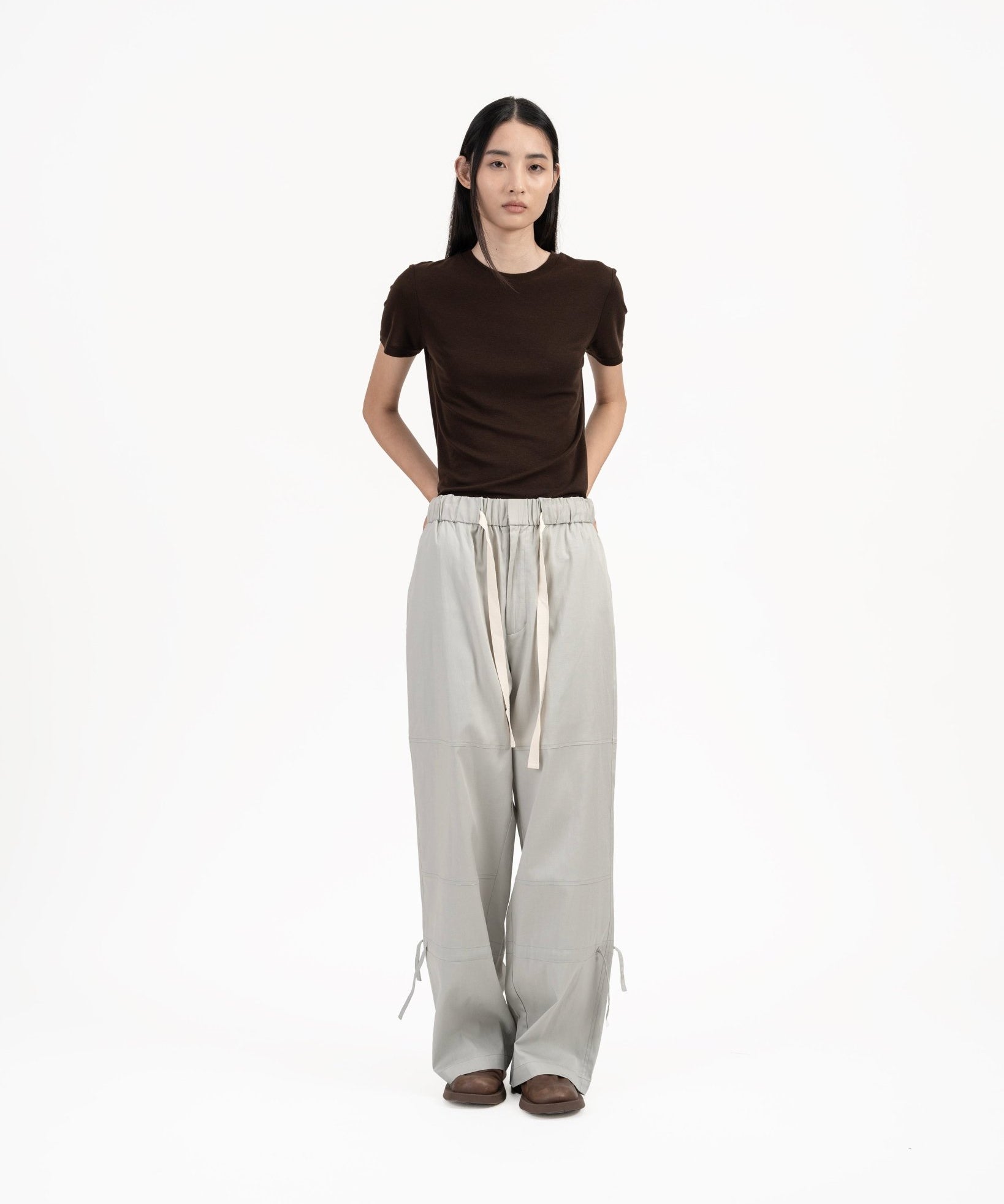 Sculpt Cargo Trousers - G R A Y E