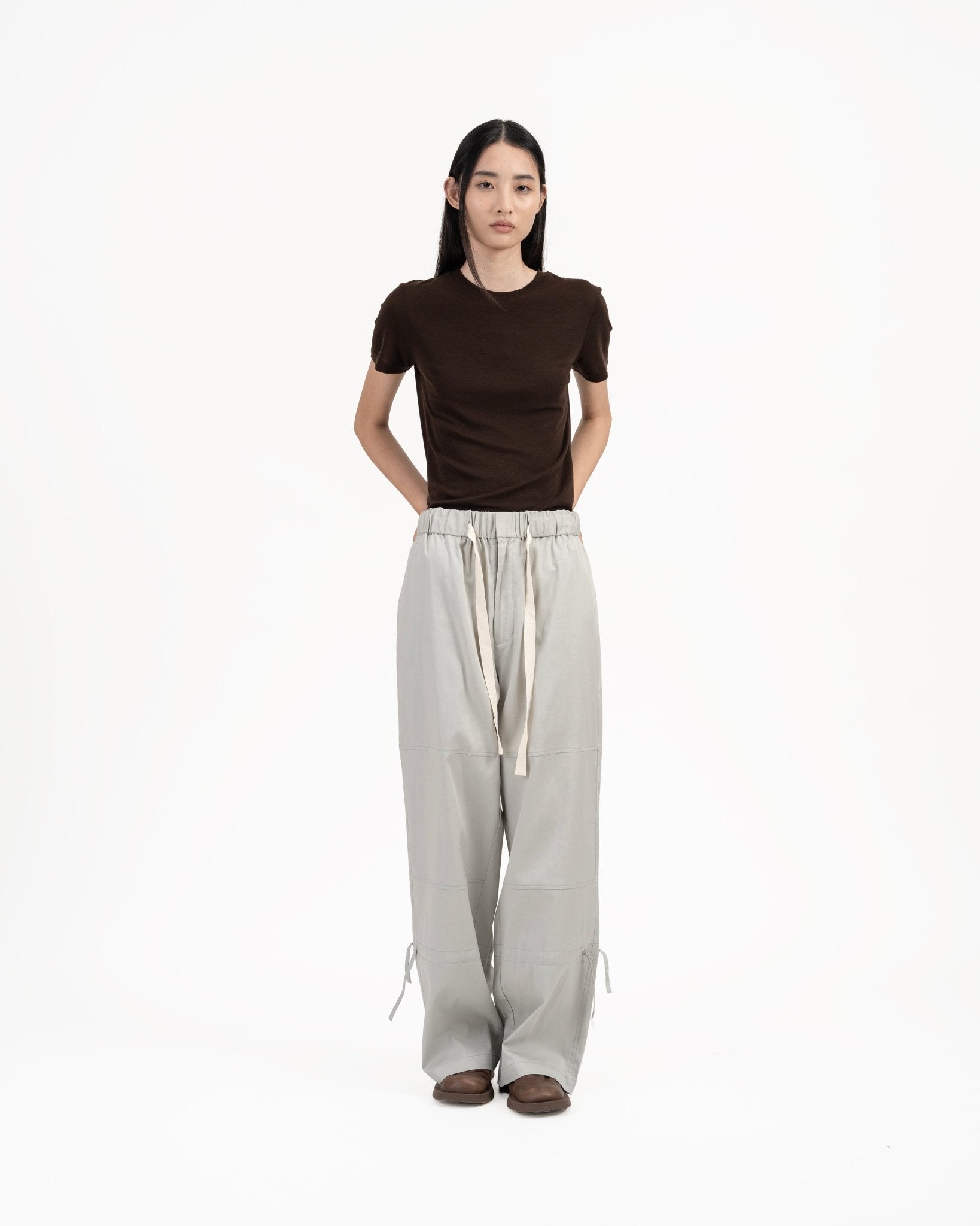 Sculpt Cargo Trousers - G R A Y E