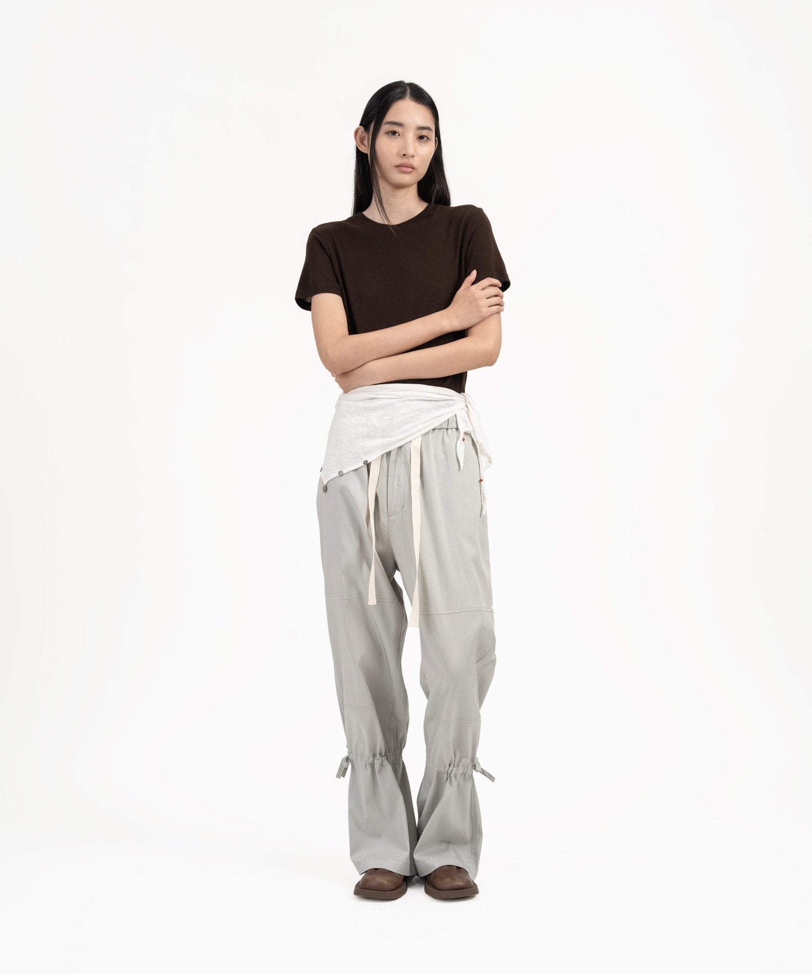 Sculpt Cargo Trousers - G R A Y E