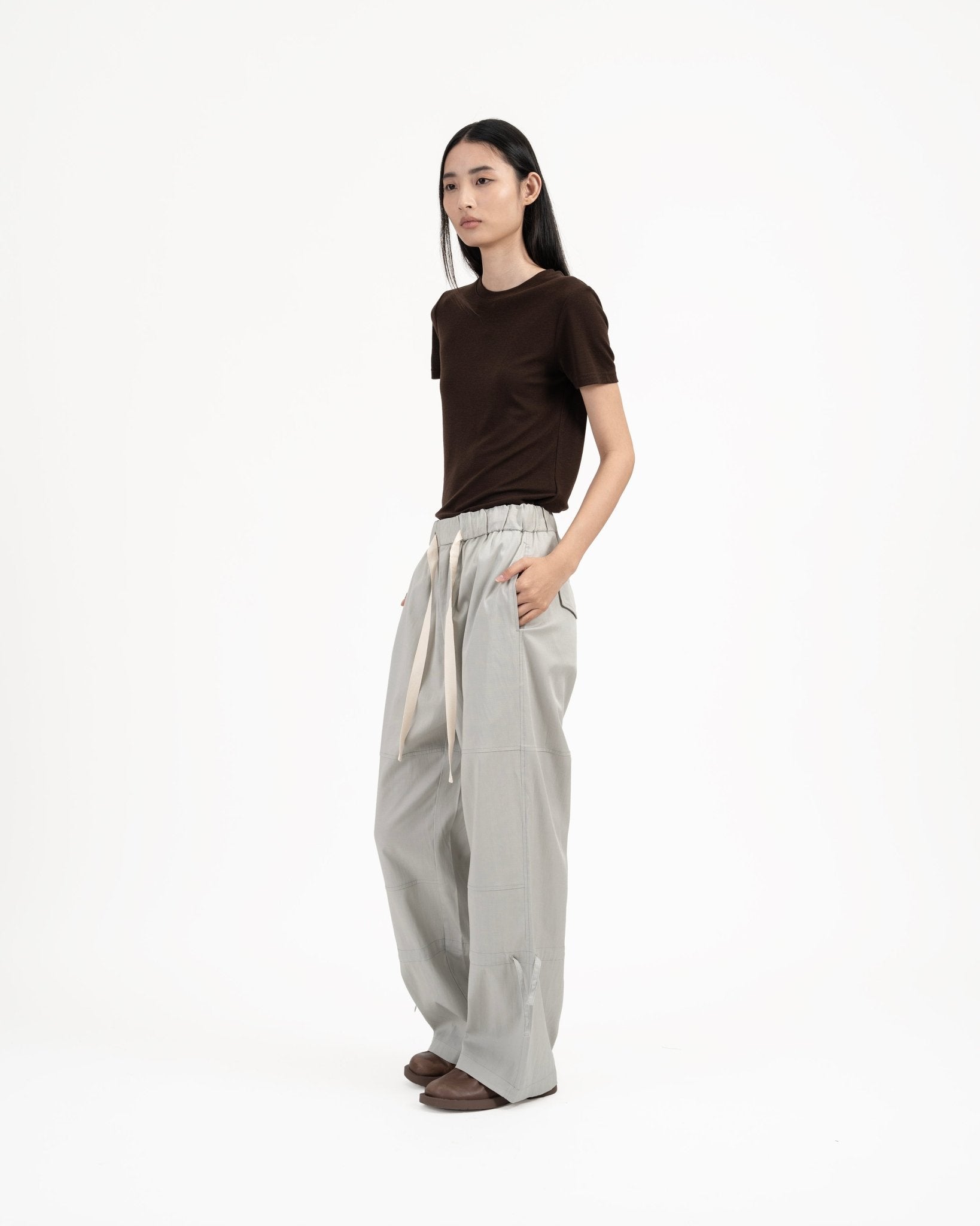 Sculpt Cargo Trousers - G R A Y E