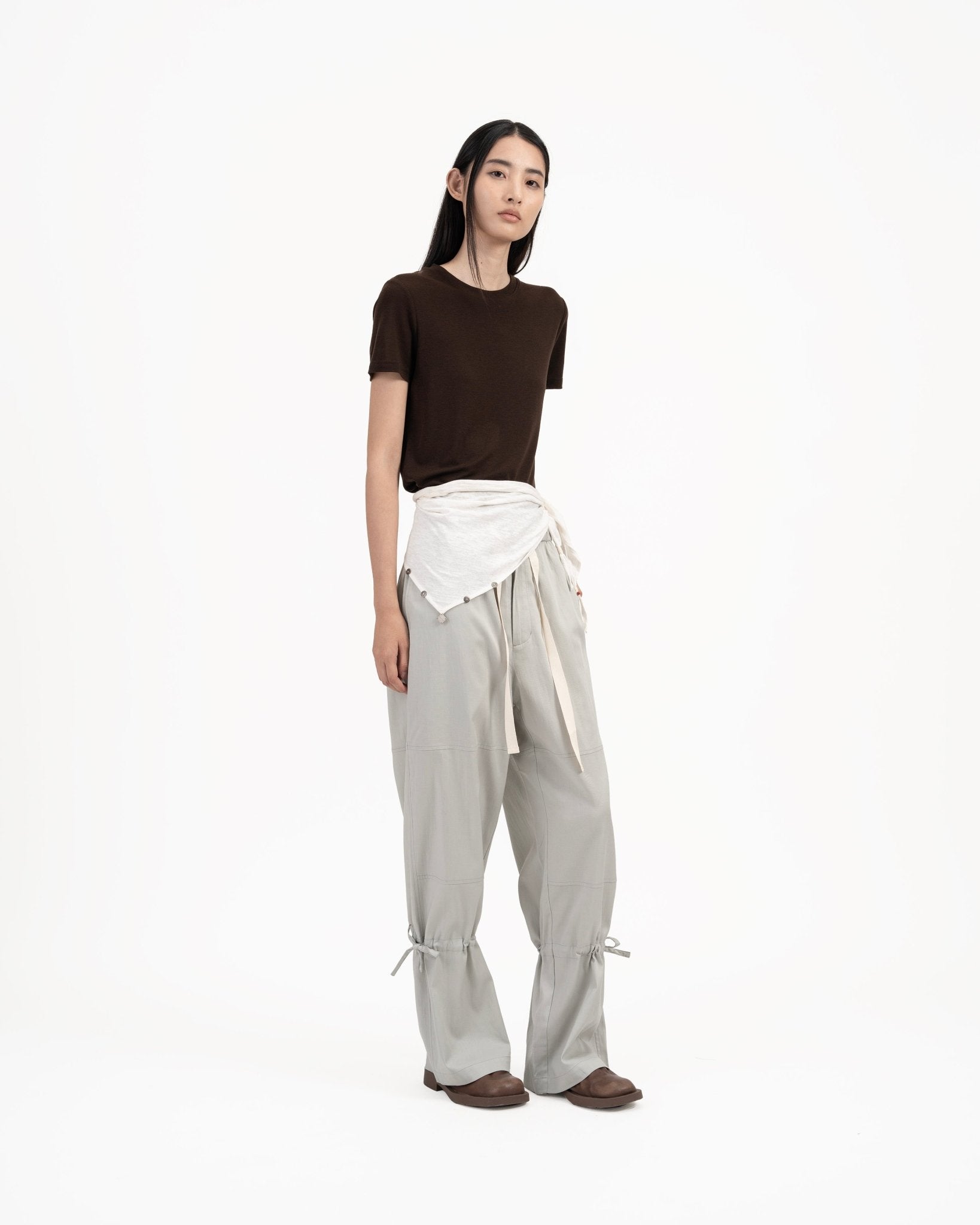 Sculpt Cargo Trousers - G R A Y E