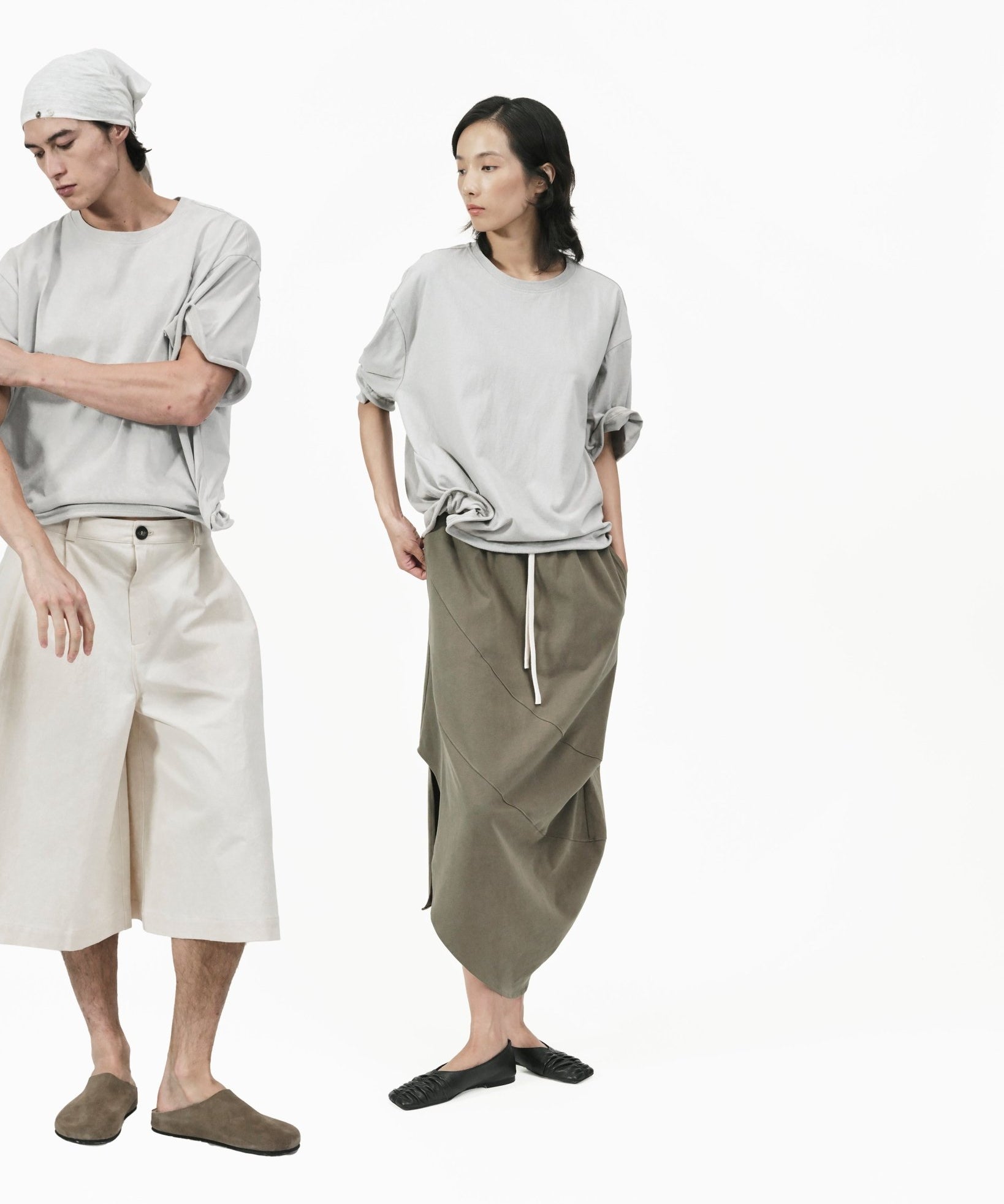 Sculpt Wired Tee - G R A Y E