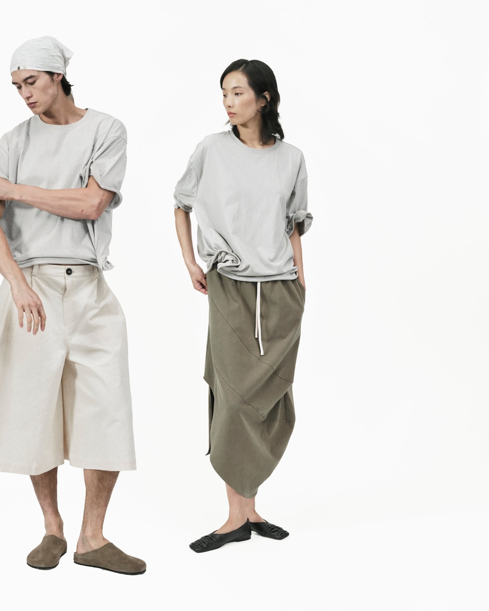 Sculpt Wired Tee - G R A Y E