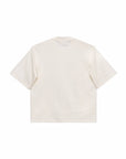 Seamline Crewneck Tee - Cream - G R A Y E