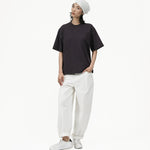 Seamline Crewneck Tee - Dusk Plum - G R A Y E