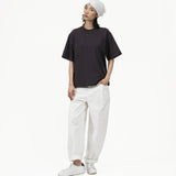 Seamline Crewneck Tee - Dusk Plum - G R A Y E