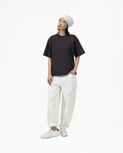 Seamline Crewneck Tee - Dusk Plum - G R A Y E