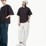 Seamline Crewneck Tee - Dusk Plum - G R A Y E