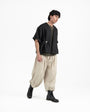 Shōto Baseball Collar Top 2.0 - Black - G R A Y E