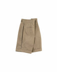 Side Pleat Gurkha Shorts - G R A Y E