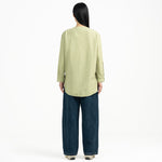 Sleeve Placket Shirt - Avocado - G R A Y E