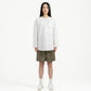 Sleeve Placket Shirt - White - G R A Y E