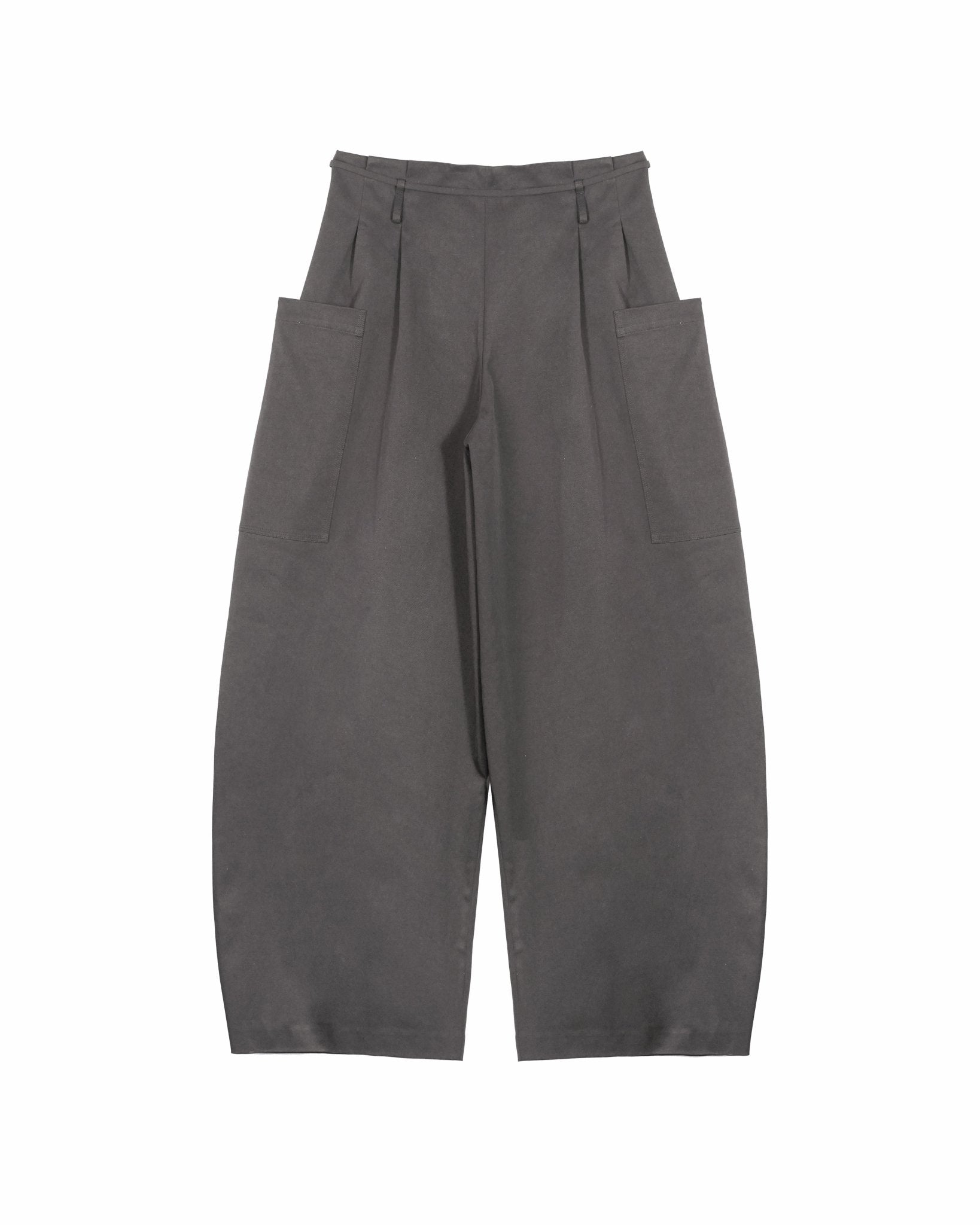 SOLOTEX® Barrel - Leg Trousers - Gray - G R A Y E
