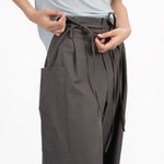 SOLOTEX® Barrel - Leg Trousers - Gray - G R A Y E