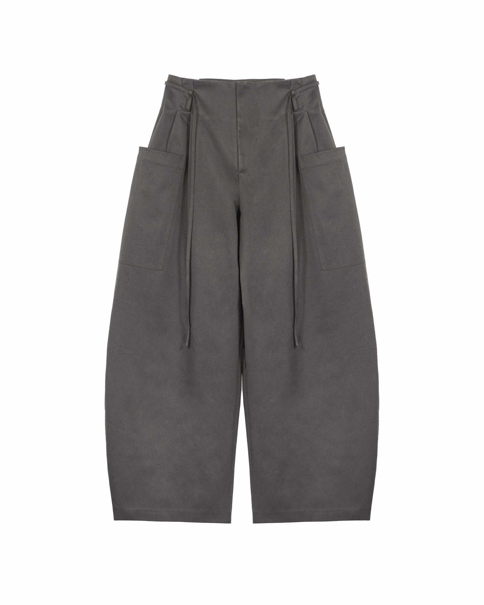 SOLOTEX® Barrel - Leg Trousers - Gray - G R A Y E