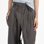 SOLOTEX® Barrel - Leg Trousers - Gray - G R A Y E