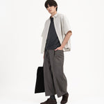 SOLOTEX® Barrel - Leg Trousers - Gray - G R A Y E