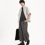 SOLOTEX® Barrel - Leg Trousers - Gray - G R A Y E