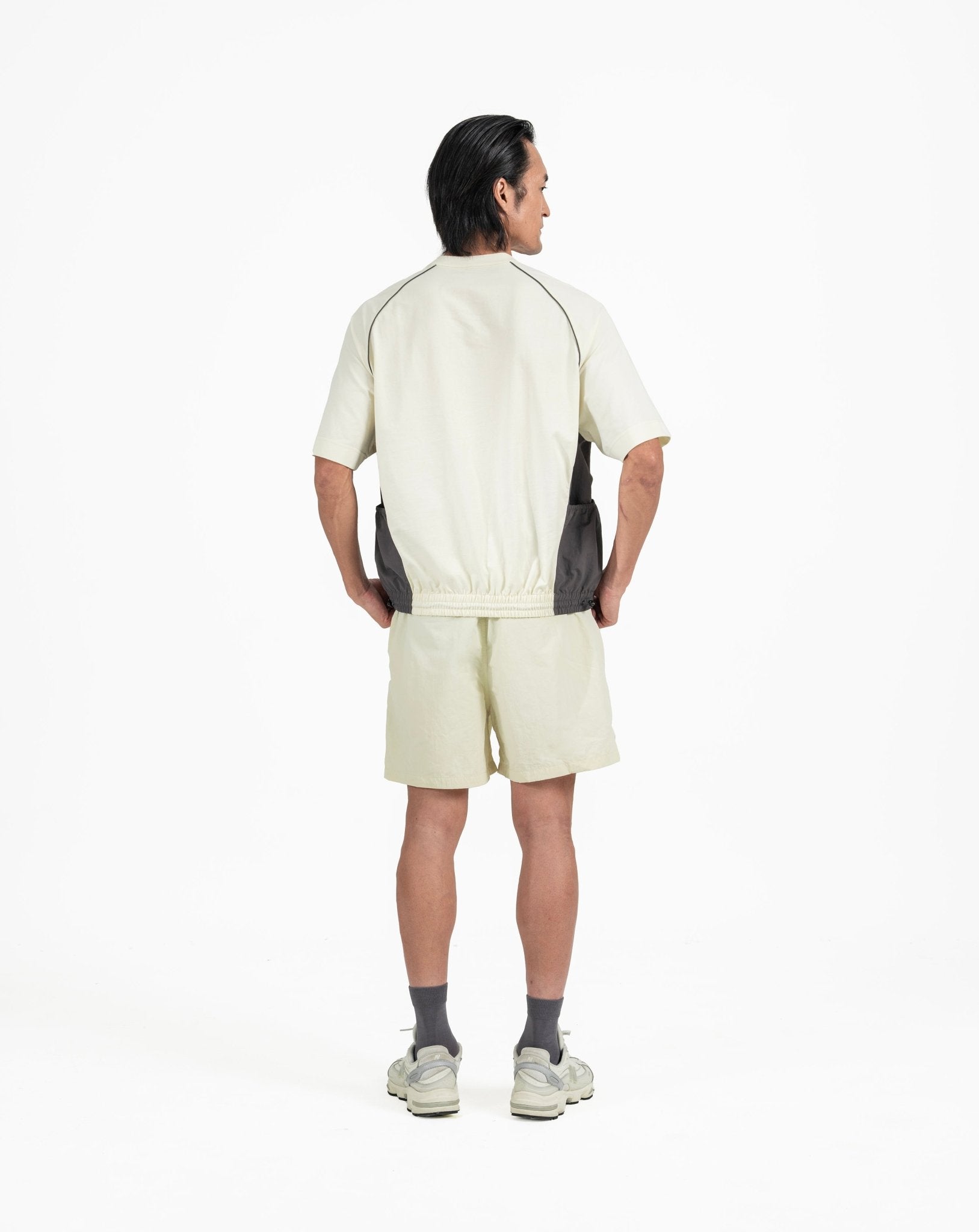 Sorona Panelled Tee - G R A Y E